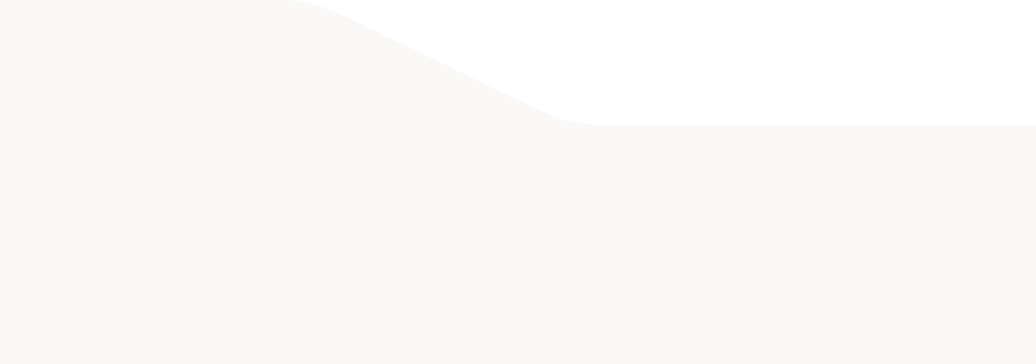Cream curved abstract background shape