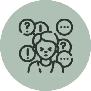 high-functioning anxiety icon